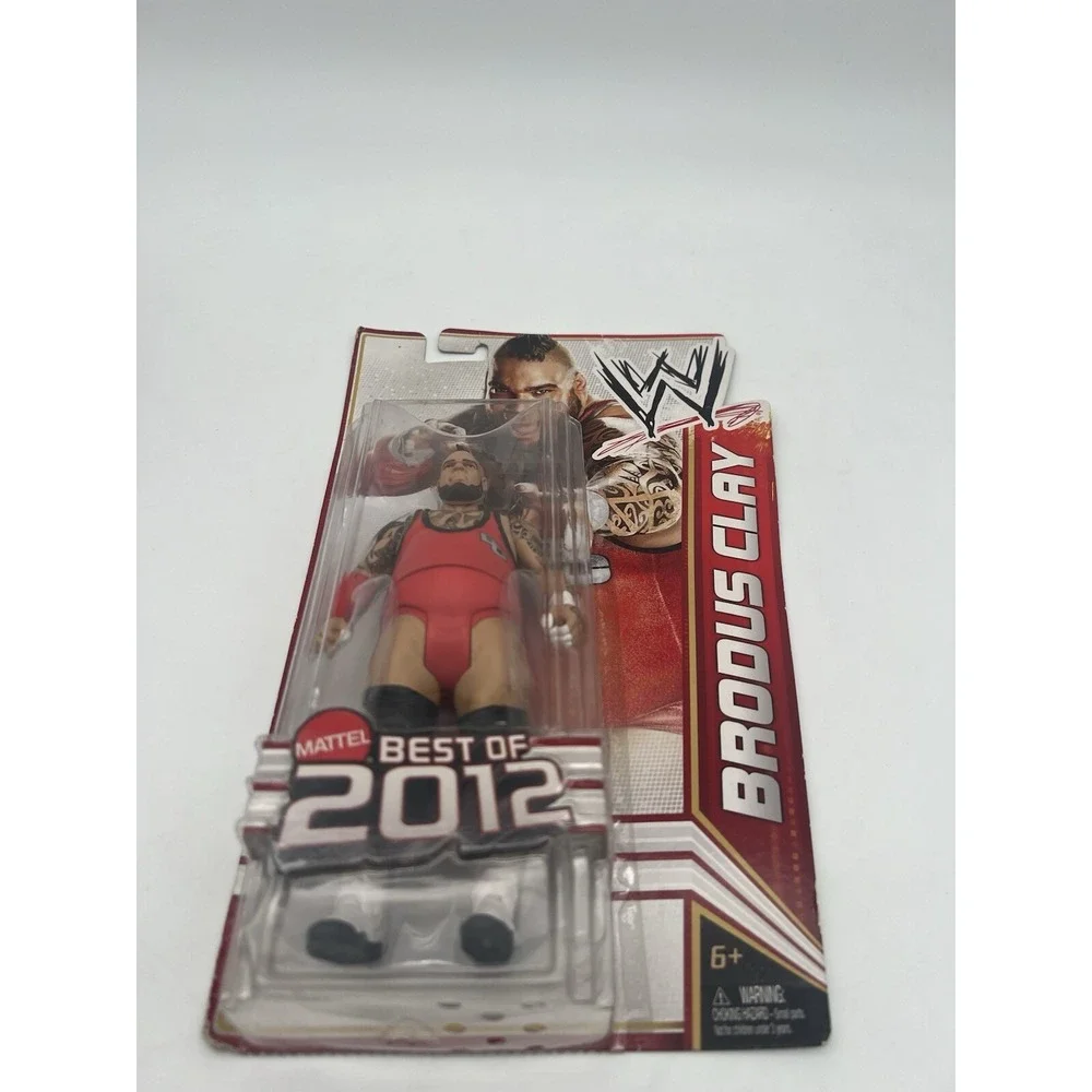 WWE Brodus Clay Action Figure Mattel Best of 2012 Basic Red Singlet NIB MOC